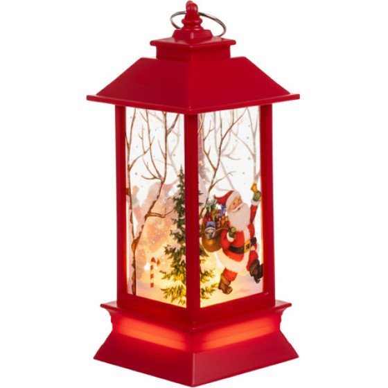 Ruhhy Red Led Christmas Lantern 26752 - (18429-0)
