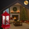 Ruhhy Red Led Christmas Lantern 26752 - (18429-0)