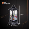 Ruhhy Silver Led Christmas Lantern 26755 - (18432-0)