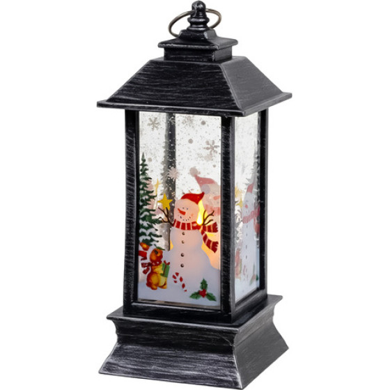 Ruhhy Silver Led Christmas Lantern 26755 - (18432-0)