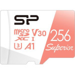 Silicon Power Superior 256 GB MicroSDXC UHS-I Class 10 - (SP256GBSTXDV3V20SP)