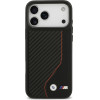 BMW Case M Carbon Line & Logo MagSafe for iPhone 17 Pro Max red - (BMHMP17X25PCCSCKR)
