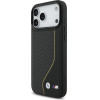 BMW Case M Carbon Line & Logo MagSafe for iPhone 17 Pro Max yellow - (BMHMP17X25PCCSCKY)