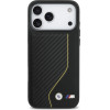 BMW Case M Carbon Line & Logo MagSafe for iPhone 17 Pro Max yellow - (BMHMP17X25PCCSCKY)