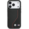 BMW Case M Carbon Line & Logo MagSafe for iPhone 17 Pro red - (BMHMP17L25PCCSCKR)