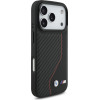BMW Case M Carbon Line & Logo MagSafe for iPhone 17 Pro red - (BMHMP17L25PCCSCKR)