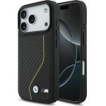 BMW Case M Carbon Line & Logo MagSafe for iPhone 17 Pro yellow - (BMHMP17L25PCCSCKY)
