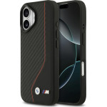 BMW Case M Carbon Line & Logo MagSafe for iPhone 17 red - (BMHMP17S25PCCSCKR)