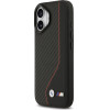 BMW Case M Carbon Line & Logo MagSafe for iPhone 17 red - (BMHMP17S25PCCSCKR)