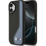 BMW Case M Carbon Logo MagSafe for iPhone 17 blue - (BMHMP17S25PCCSCBK)