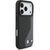 BMW Case M Carbon Logo MagSafe for iPhone 17 Pro anthracite - (BMHMP17L25PCCSCAK)