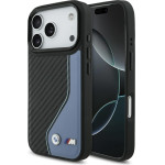 BMW Case M Carbon Logo MagSafe for iPhone 17 Pro blue - (BMHMP17L25PCCSCBK)