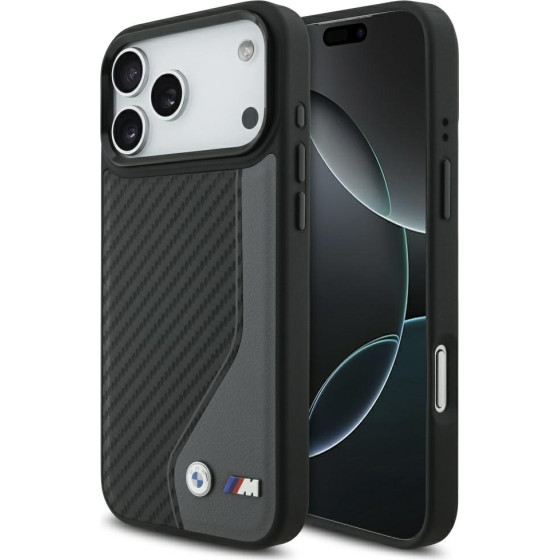 BMW Case M Carbon Logo MagSafe for iPhone 17 Pro Max anthracite - (BMHMP17X25PCCSCAK)