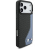 BMW Case M Carbon Logo MagSafe for iPhone 17 Pro Max blue - (BMHMP17X25PCCSCBK)