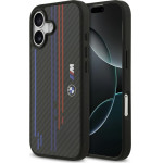 BMW Case M Kevlar Lines & Logo MagSafe for iPhone 17 black - (BMHMP17S25CFSTSK)