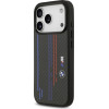 BMW Case M Kevlar Lines & Logo MagSafe for iPhone 17 Pro black - (BMHMP17L25CFSTSK)