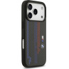 BMW Case M Kevlar Lines & Logo MagSafe for iPhone 17 Pro black - (BMHMP17L25CFSTSK)