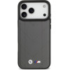 BMW Case M Quilted Logo MagSafe for iPhone 17 Pro Max anthracite - (BMHMP17X25PSECHA)