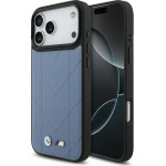 BMW Case M Quilted Logo MagSafe for iPhone 17 Pro Max blue - (BMHMP17X25PSECHB)