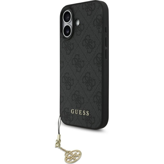 Guess 4G Charms Collection MagSafe case for iPhone 17 black - (GUHMP17SGF4GCK)