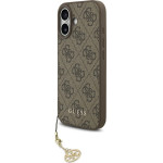Guess 4G Charms Collection MagSafe case for iPhone 17 brown - (GUHMP17SGF4GCW)