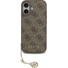Guess 4G Charms Collection MagSafe case for iPhone 17 brown - (GUHMP17SGF4GCW)