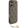 Guess 4G Charms Collection MagSafe case for iPhone 17 brown - (GUHMP17SGF4GCW)