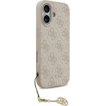 Guess 4G Charms Collection MagSafe Case for iPhone 17 Pink - (GUHMP17SGF4GCP)