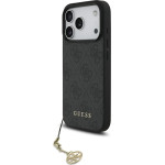 Guess 4G Charms Collection MagSafe case for iPhone 17 Pro black - (GUHMP17LGF4GCK)