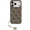 Guess 4G Charms Collection MagSafe case for iPhone 17 Pro brown - (GUHMP17LGF4GCW)