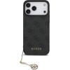 Guess 4G Charms Collection MagSafe case for iPhone 17 Pro Max black - (GUHMP17XGF4GCK)