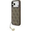 Guess 4G Charms Collection MagSafe case for iPhone 17 Pro Max brown - (GUHMP17XGF4GCW)