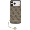 Guess 4G Charms Collection MagSafe case for iPhone 17 Pro Max brown - (GUHMP17XGF4GCW)