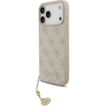 Guess 4G Charms Collection MagSafe Case for iPhone 17 Pro Max Pink - (GUHMP17XGF4GCP)