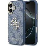 Guess Case 4G Big 4G Classic Logo for iPhone 17 blue gold - (GUHCP17S4GMGCBL)