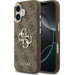 Guess Case 4G Big 4G Classic Logo for iPhone 17 brown gold - (GUHCP17S4GMGCBR)