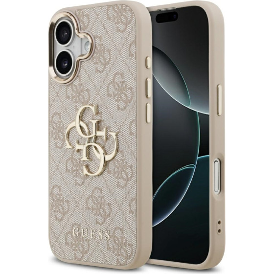 Guess Case 4G Big 4G Classic Logo for iPhone 17 pink gold - (GUHCP17S4GMGCPI)