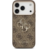 Guess Case 4G Big 4G Classic Logo for iPhone 17 Pro brown gold - (GUHCP17L4GMGCBR)