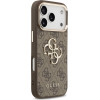 Guess Case 4G Big 4G Classic Logo for iPhone 17 Pro brown gold - (GUHCP17L4GMGCBR)