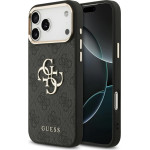 Guess Case 4G Big 4G Classic Logo for iPhone 17 Pro Max black gold - (GUHCP17X4GMGCGR)