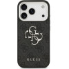 Guess Case 4G Big 4G Classic Logo for iPhone 17 Pro Max black silver - (GUHCP17XP4G4SMCK)