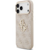 Guess Case 4G Big 4G Classic Logo for iPhone 17 Pro Max pink gold - (GUHCP17X4GMGCPI)