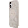 Guess Case 4G Circle Classic Logo MagSafe for iPhone 17 pink - (GUHMP17SP4PGRSGP)