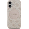 Guess Case 4G Circle Classic Logo MagSafe for iPhone 17 pink - (GUHMP17SP4PGRSGP)