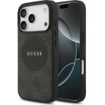 Guess Case 4G Circle Classic Logo MagSafe for iPhone 17 Pro black - (GUHMP17LP4PGRSGK)
