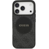 Guess Case 4G Circle Classic Logo MagSafe for iPhone 17 Pro black - (GUHMP17LP4PGRSGK)