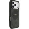 Guess Case 4G Circle Classic Logo MagSafe for iPhone 17 Pro black - (GUHMP17LP4PGRSGK)