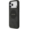Guess Case 4G Circle Classic Logo MagSafe for iPhone 17 Pro Max black - (GUHMP17XP4PGRSGK)