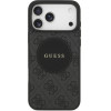 Guess Case 4G Circle Classic Logo MagSafe for iPhone 17 Pro Max black - (GUHMP17XP4PGRSGK)