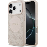 Guess Case 4G Circle Classic Logo MagSafe for iPhone 17 Pro pink - (GUHMP17LP4PGRSGP)